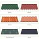 Zinc Steel Galvalume Stone Coated Roofing Tile Light Weight 0.4mm 0.8mm