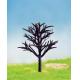 LAYOUT MODEL TREE TRUNK (ARM) Plastic BROWN TREE ARM,GT22 H:40-120MM