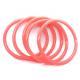 Heat Resistant Soft Silicone Rubber O Rings Round Shaped With Different Colors