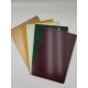 Polyester Coating Mirror ACP Sheet 2440mm Length Silver Colour Fire Rated