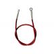 6.3 Ring Cable Lug To 6.3 Spade Female Terminal Custom Wire Cable Assembly