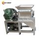 Double Shaft Shredder for Industrial Recycling of Waste Pet Bottles and Plastic Straps
