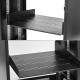 2U Server Rack Shelf Mount Tray 16 Deep for 19 Network Cabinet and Equipment  Universal Vented Rack Shelf Mounting