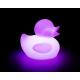 Rechargeable Battery Operated Night Light UV - Resistant White PE Plastic Material