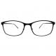 FU1772 Transparent Lens TR90 Optical Frames Unisex Rectangle Eyewear For Any Face