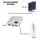 10kw Solar Panels And Solar Inverter On Grid Home Roof Solar Power System Solar Panel Kit