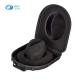 Black 5mm EVA 75degrees Baseball Hat Travel Bag With Double Zipper