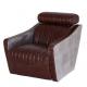 Aluminium Aviator Leather Chair With Pillow Living Room Bedroom