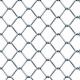 Plastic Coated Chain Link Fence Fabric 9 Gauge Black Color