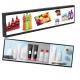 Stretched Bar LCD Panel 28 With Android / Windows Operating System