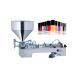 Fast and Accurate Semi Automatic Cosmetic Bottle Filling Machine for Viscous Products