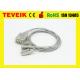 Compatible Siemens 3 leadwires ECG Cable clip, IEC