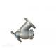 304 304L 316 316L Y-Type Pipe Line Strainers For Separating Solid Particle Impurities