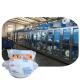 40m Length 0.8Mpa PE Film Diaper Production Machine , Baby Diaper Manufacturing Machine