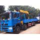Telescopic Boom Truck Mounted Crane Dongfeng 6x2 12MT 12 Ton Crane Truck