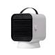 Portable PTC Heater Fan 1000W Black Fireproof ABS Desktop For Home