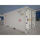 White Standard Freezer Shipping Containers , 20ft Reefer Shipping Container