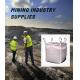 1000KG / 1200kgs Polypropylene Big Bags For Sand Cement Stone Powder