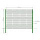 Construction Welded Mesh Fence 3d Wire Mesh Panels For Park / Outdoor
