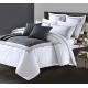 Random Designs Quilts Comfortable Sleep Hotel Bedding Set with 40 Count Cotton Fabric