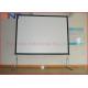 200 16:9 Fast Folding Rear Projection Projector Screen With Square Pole