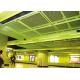 Patterned  Modern Metal Aluminium Ceiling Tiles   Custom Made Acoustically