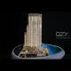 1:100 Scale Architectural Model Making Supplies 3D Building Missoni Dubai Residential