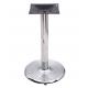 0401c Bistro Table Base Chrome Table Legs With 18' /22'/28' Round Base Outdoor