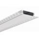 58*19mm LED Aluminium Profile Channel For Architectural Building Lighting