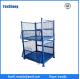 Logistic Roll Wire Mesh Cage Storage Collapsible Pallet Bin Used Steel Containers for Sale