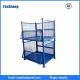 Logistic Roll Wire Mesh Cage Storage Collapsible Pallet Bin Used Steel Containers for Sale
