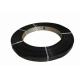 0.9*19mm Hoop Iron Sgcc Steel Packing Strips Black Color For Manual Packing