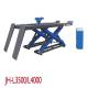 Height 1860mm Auto Scissor Lift Machanical Gear Lock Equipment Durable