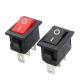 10x15mm Mini Push Button Switch SPST Snap In On / Off Suitable For Boat