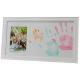 Lovely Wooden Baby Hand And Footprint Photo Frame For Bedroom Decoration