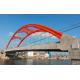 Steel Arch bridge , Steel Concrete Bidge , 30m ~180m, Heavy loading