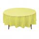 China Supplier Table Cover Custom Printing PEVA Plastic Round Table Cloth For Picnic
