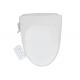 Electric Toilet Bidet Seat Auto Smart Heated Bathroom Warm Water Massage D Shape Cover