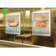 DC 5V Fixed LED Poster Display , LED Video Display Panel Aluminum 256*128mm Module