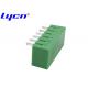 3.5 Mm Pitch 90 Degree Terminal Block Single Row PA66 Pluggable Right Angle Type