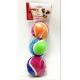 Dog Toy Mini Tennis balls pack Small Dogs by Family Pet 3 piece set New