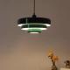 Nordic LED Pendant Light 3 Layers Dark Green Circle Hanging Lamps(WH-AP-584)