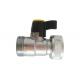 Male Female Thread Forged Brass Ball Valve For Water Wand / Spray Lance