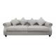 SF-2949 American style 3-seater soft linen fabric living room sofa