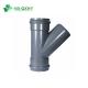 Rubber 90 Elbow PVC Plumbing Fitting for Irrigation DIN Standard and Pn16 Wall Thickness