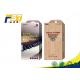 Glossy Printed Color Paper Cardboard Packing Boxes Full Color With Clear PVC Window
