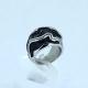 FAshion 316L Stainless Steel  Ring With Enamel LRX096
