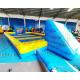 Blow Up Soccer Field Inflatable Football Pitch 12x6x2 meter