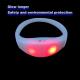 Party supplies remote control led light bracelet lumineux led flashing wristband with 15 lighting colors