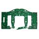 2 Layer Rigid Flex PCB Immersion Tin Green Circuit Board 0.8mm